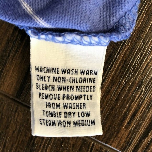 Polo Golf Ralph Lauren Shirt 100% Pima Cotton Blue - Picture 9 of 10